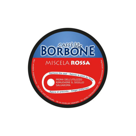 90 Capsule di Caffè Compatibili con Nescafè Dolce Gusto Borbone, Miscela Rossa