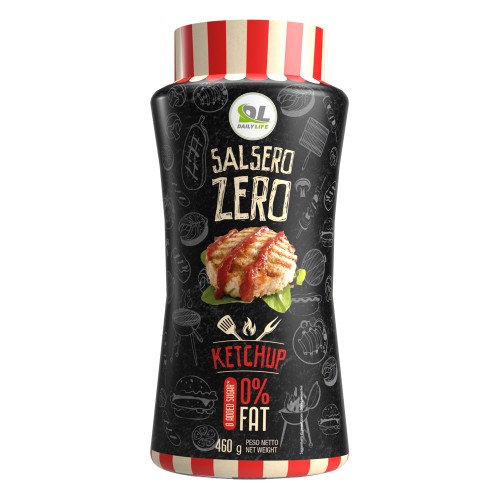 Daily Life Salsero Zero Ketchup, Salsa Senza Grassi e Zuccheri Aggiunti 460 gr
