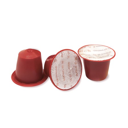 10 Capsule di Caffè Ginseng compatibili con Nespresso Ristora, Bevanda Solubile Monodose