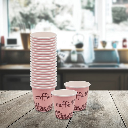 50 Bicchierini Caffè Colorati in...