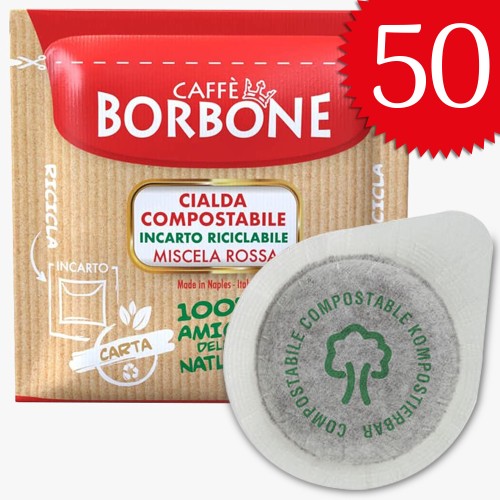 50 Cialde di Caffè Borbone Miscela...