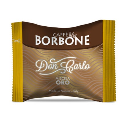 50 Capsule Caffè compatibili con Lavazza A Modo Mio Borbone Don Carlo miscela Oro