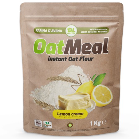 Daily Life Farina di Avena al Limone, Oatmeal Instant in busta da 1 kg