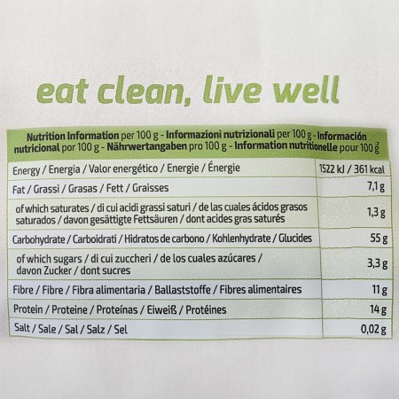 Daily Life Farina di Avena al Limone, Oatmeal Instant in busta da 1 kg