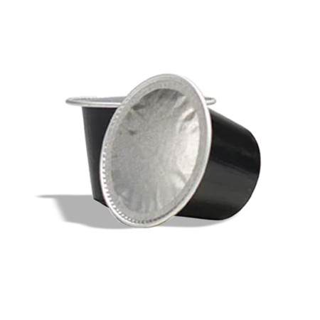 100 Capsule Caffè Compatibili con Nespresso Kimbo Miscela Ristretto in Alluminio