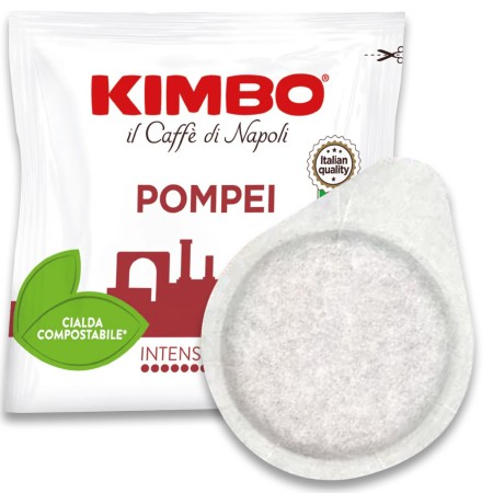 50 Cialde Caffè ESE 44 mm Kimbo Miscela Pompei