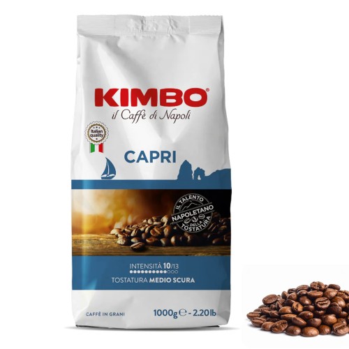 1 Kg Caffè in Grani Kimbo Miscela Capri