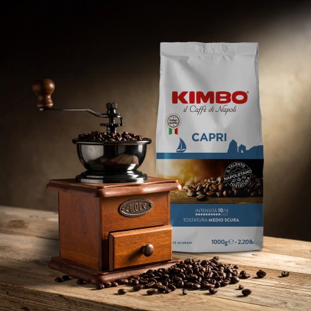 1 Kg Caffè in Grani Kimbo Miscela Capri