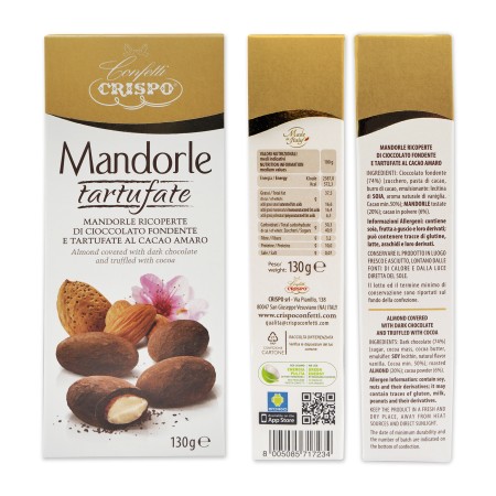 Crispo Mandorle Tartufate 130 gr