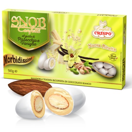 Crispo Confetti Snob Pistacchio e Vaniglia 500 gr