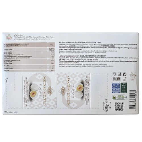 Crispo Nocciole al Cocco Tartufate...