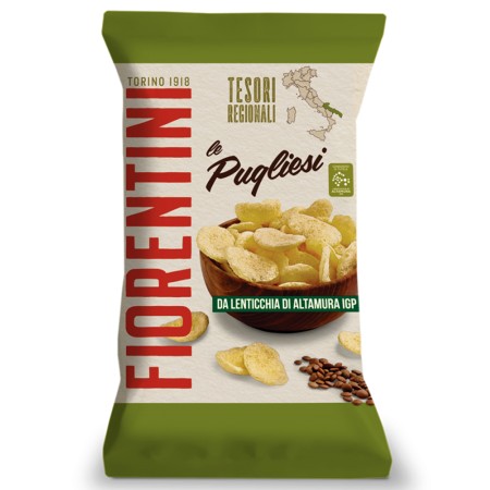 Fiorentini Le Pugliesi Chips alle Lenticchie 70 gr