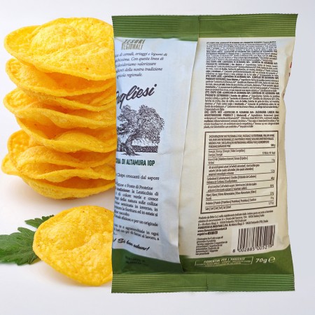 Fiorentini Le Pugliesi Chips alle Lenticchie 70 gr