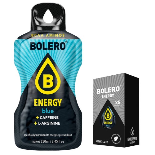 Bolero Drink Energy Blue, 6 bustine...