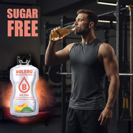 Bolero Drink Ice Tea Peach, Tè alla Pesca, 12 bustine da 3 gr