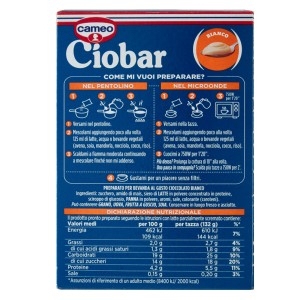 Cameo Ciobar Bianco, 5 Bustine 2