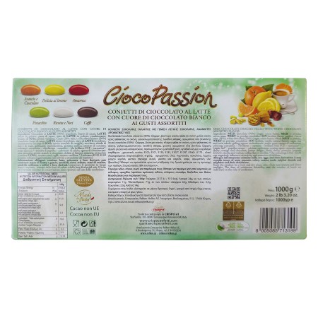 Crispo Confetti CiocoPassion Assortiti 1 Kg