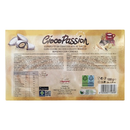 Crispo Confetti CiocoPassion ripieno con Cereali 1 Kg