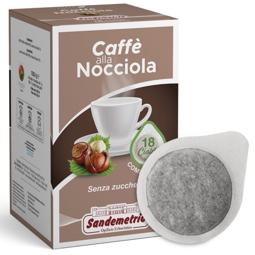 18 Cialde di Caffè alla Nocciola ESE...