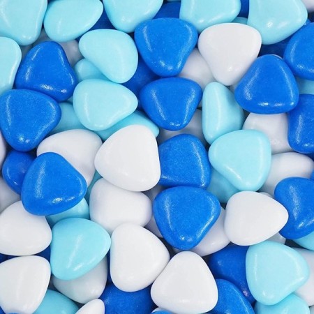 Crispo Cuori Mignon Selection Celeste Confetti al Cioccolato 500 gr