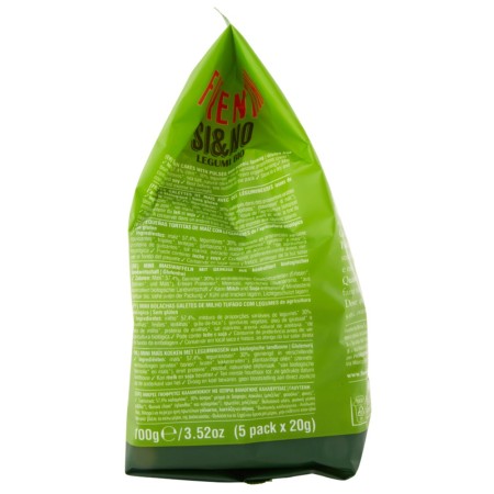 Fiorentini Triangolini di Mais con Legumi Bio SI&NO Multipacco 5 x 20 gr