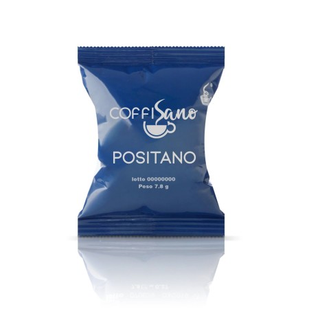 100 Capsule di Caffè compatibili con Lavazza A Modo Mio Coffisano miscela Positano, Espresso Sapore Ricco Gusto Aromatico