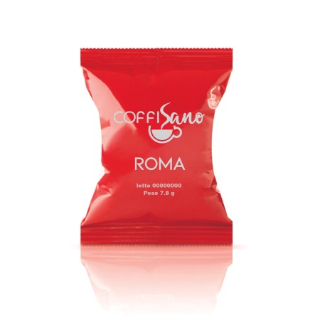 100 Capsule di Caffè compatibili con Lavazza A Modo Mio Coffisano miscela Roma, Espresso Italiano Cremoso ed Equilibrato