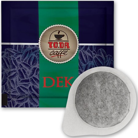 150 Cialde di Caffè compatibili con Macchine a sistema ESE 44 mm To.da Decaffeinato, Espresso Italiano Monodose