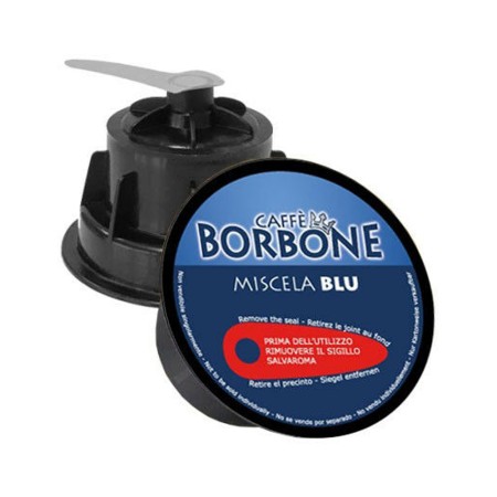 90 Capsule di Caffè Compatibili con Nescafè Dolce Gusto Borbone, Miscela Blu