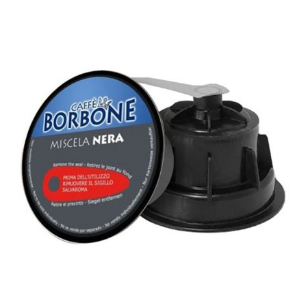 90 Capsule di Caffè Compatibili con Nescafè Dolce Gusto Borbone Miscela Nera