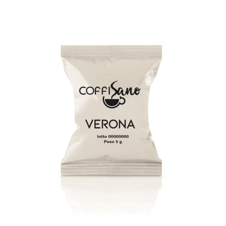 100 Capsule di Caffè compatibili Nespresso Coffisano miscela Verona, Espresso Italiano Dolce e Cremoso