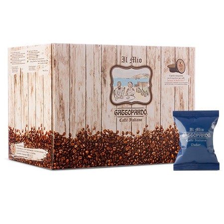 100 Capsule di Caffè Compatibili con Lavazza A Modo Mio Gattopardo To.da, Miscela Dakar