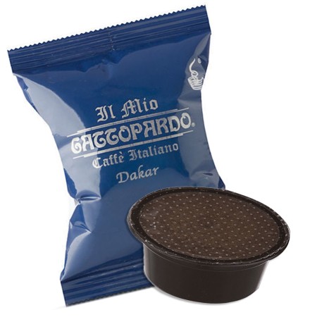 100 Capsule di Caffè Compatibili con Lavazza A Modo Mio Gattopardo To.da, Miscela Dakar